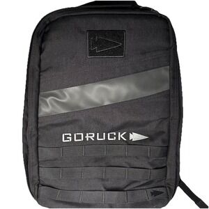 NWT GORUCK Rucker 4.0 20L Black/White Embroidery Purpose Built Rucking Backpack